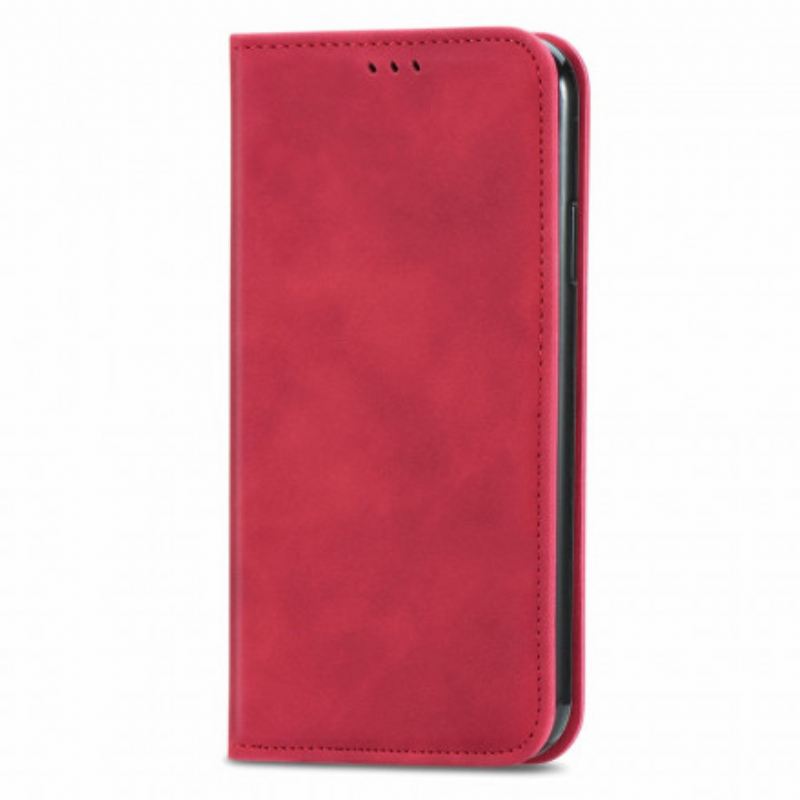 Fliptok Oppo A94 5G Bőrtok Skin Touch