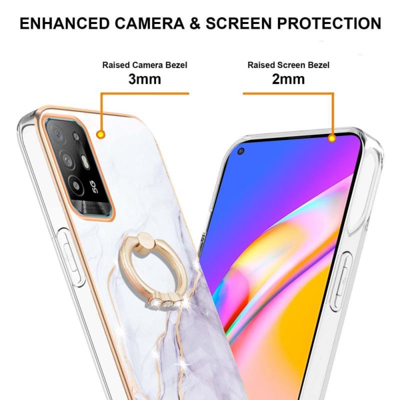 Tok Oppo A94 5G Márvány Gyűrűvel