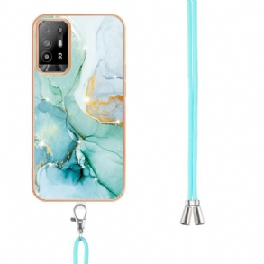 Tok Oppo A94 5G Márvány Zsinórral