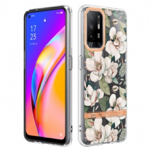 Tok Oppo A94 5G Pünkösdi Rózsa Virágai