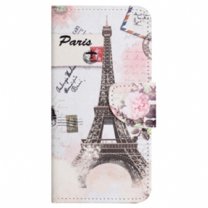 Fliptok Samsung Galaxy S24 Fe Vintage Eiffel-torony