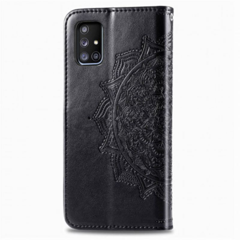 Fliptok / Bőrtok Samsung Galaxy A71 5G Mandala Középkor