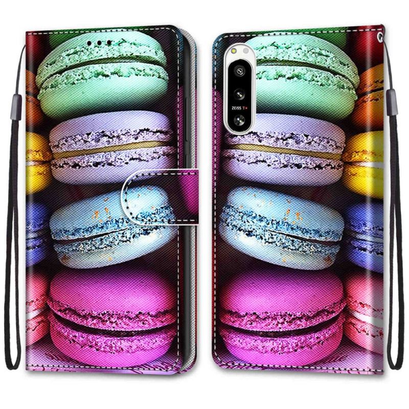 Fliptok Sony Xperia 5 IV Macarons