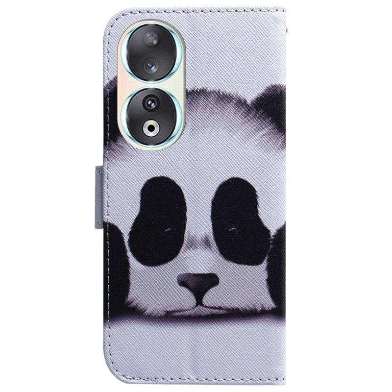 Fliptok / Bőrtok Honor 90 Panda