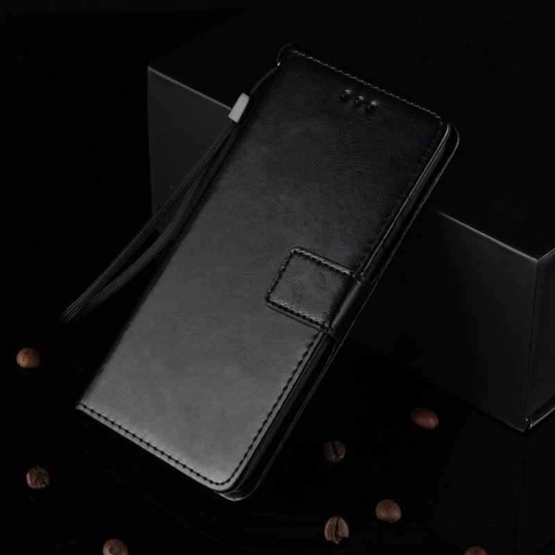 Fliptok / Bőrtok Honor 50 Pro Pro Faux Leather Flashy