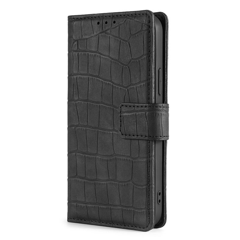 Fliptok / Bőrtok Honor 50 Pro Pro Skin-touch Crocodile