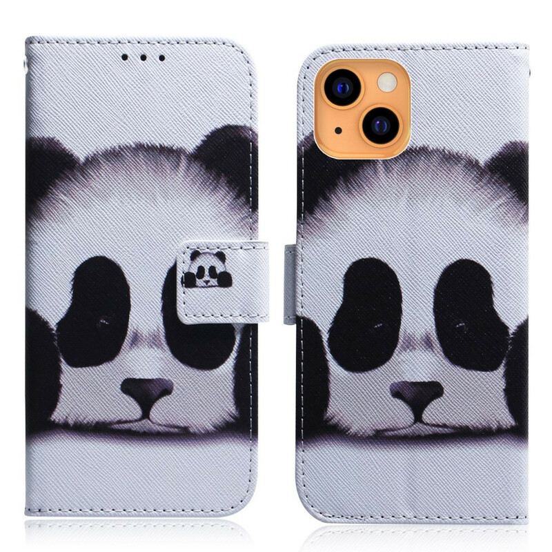 Fliptok / Bőrtok iPhone 13 Mini Panda Arc