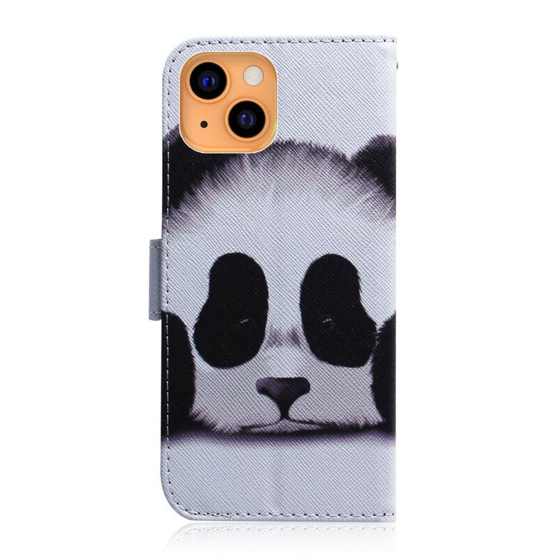 Fliptok / Bőrtok iPhone 13 Mini Panda Arc