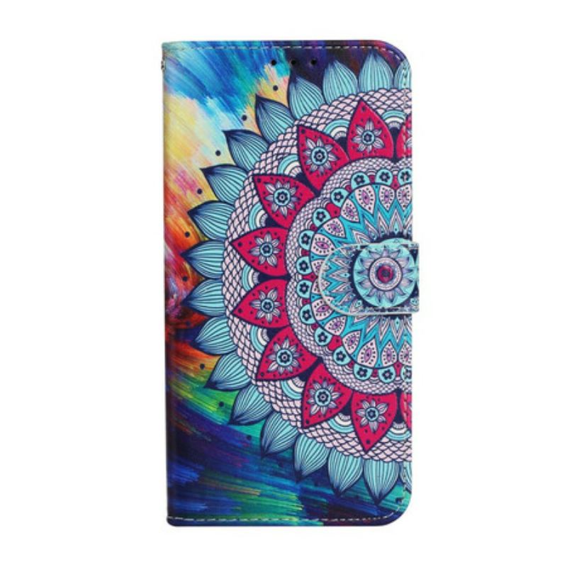 Fliptok / Bőrtok iPhone 13 Mini Ultra Színes Mandala