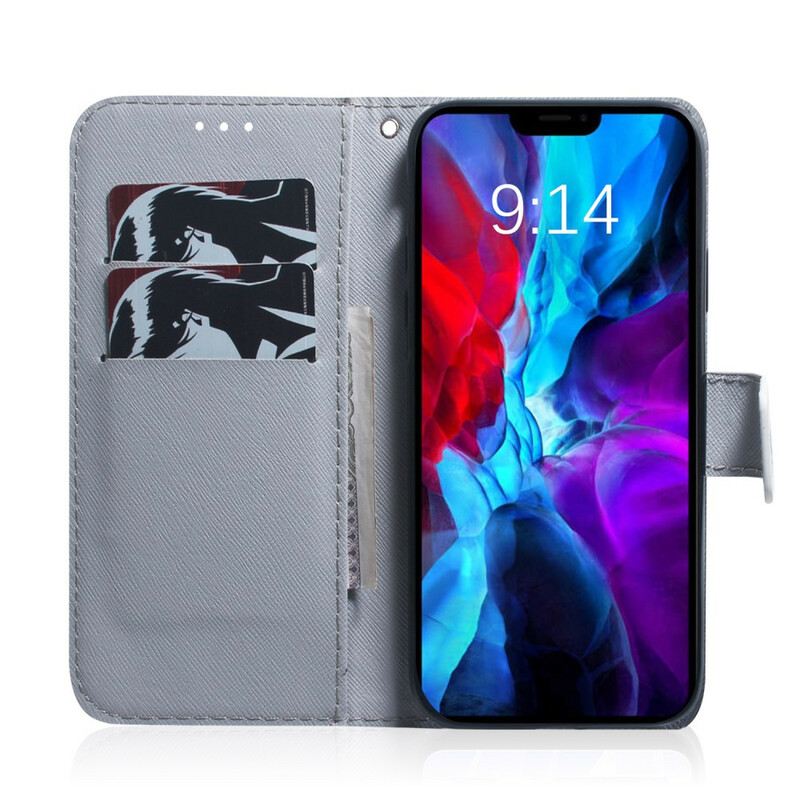 Fliptok iPhone 13 Mini Baglyok Festménye