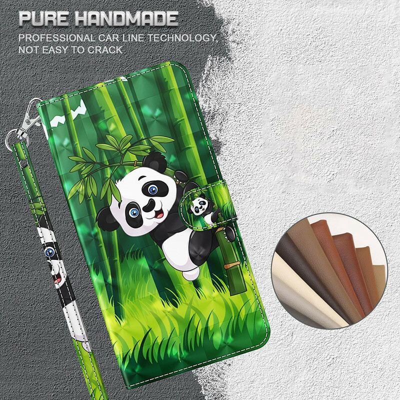 Fliptok iPhone 13 Mini Panda És Bambusz