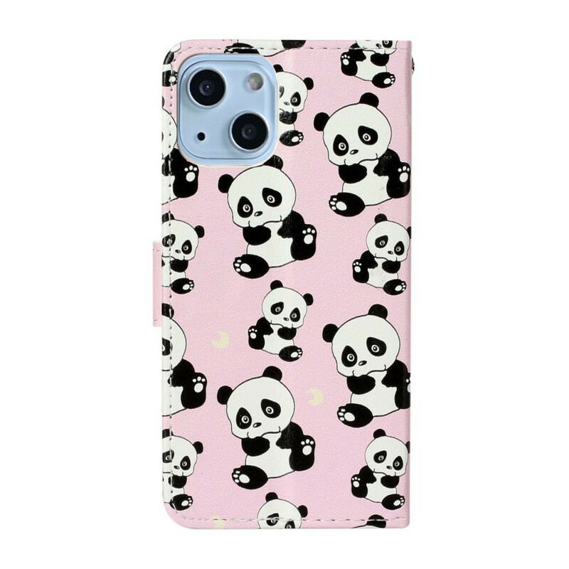 Fliptok iPhone 13 Mini Több Panda