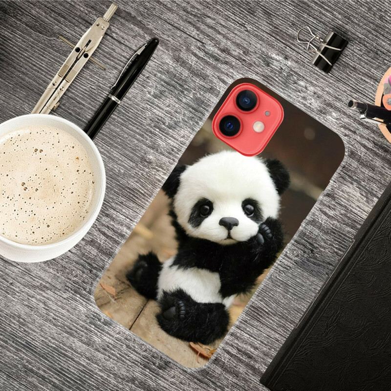 Tok iPhone 13 Mini Rugalmas Panda