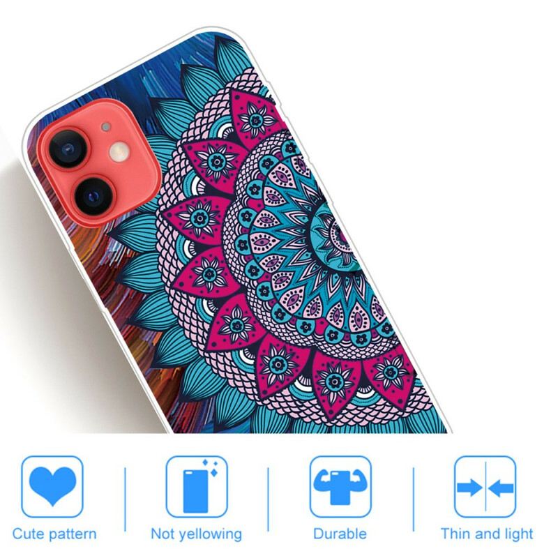 Tok iPhone 13 Mini Színes Mandala