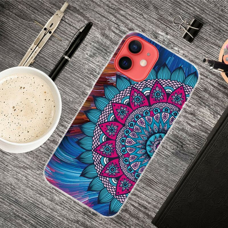 Tok iPhone 13 Mini Színes Mandala