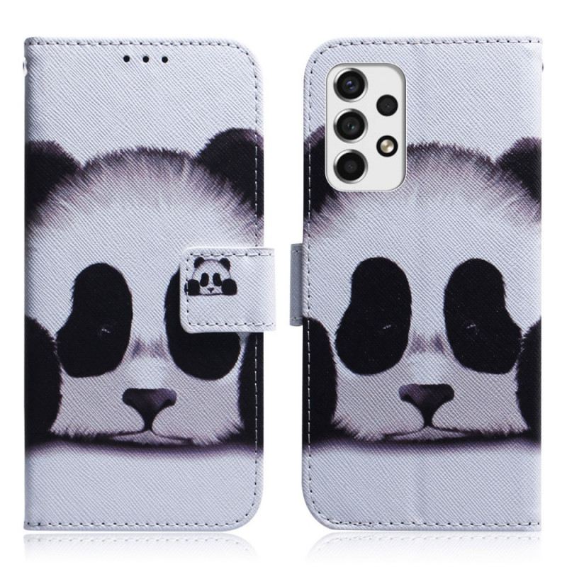 Fliptok / Bőrtok Samsung Galaxy A33 5G Panda Arc