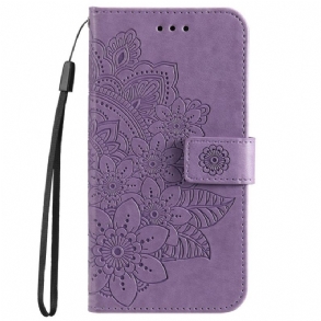 Fliptok / Bőrtok Samsung Galaxy A33 5G Virág Mandala