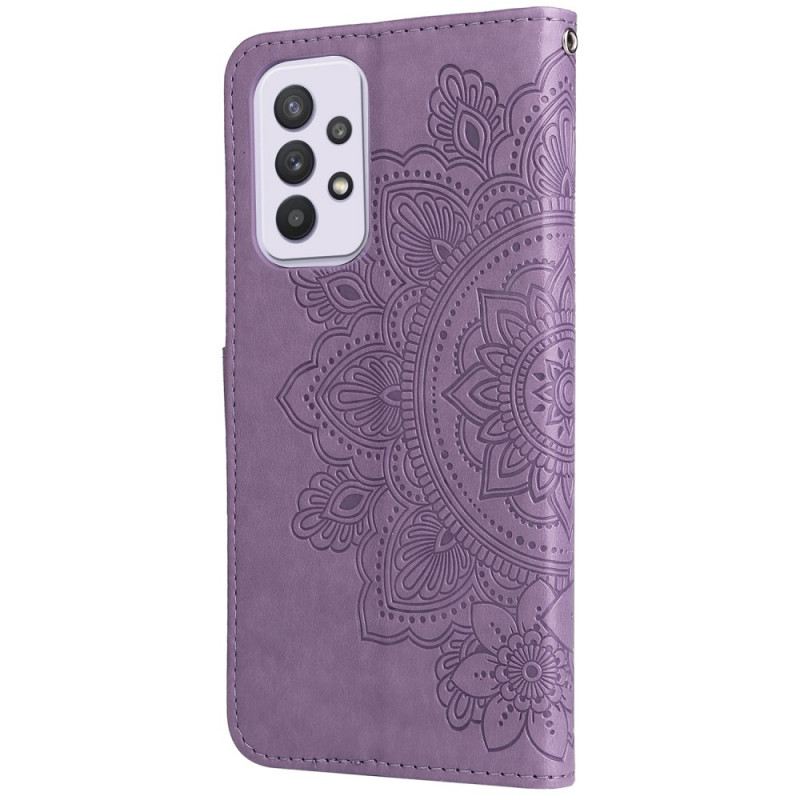 Fliptok / Bőrtok Samsung Galaxy A33 5G Virág Mandala