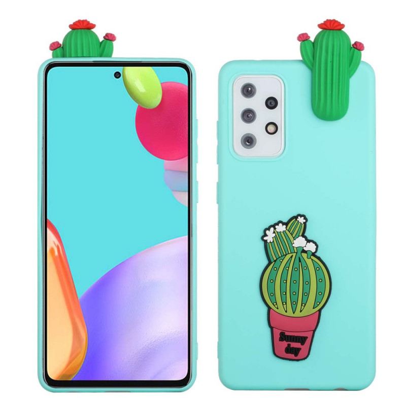 Telefontok Samsung Galaxy A33 5G 3d Cactus Madness