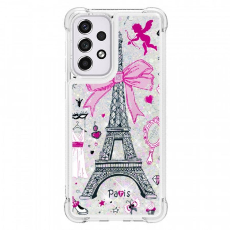 Tok Samsung Galaxy A33 5G Az Eiffel-torony Flitterei