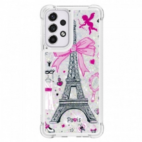 Tok Samsung Galaxy A33 5G Az Eiffel-torony Flitterei