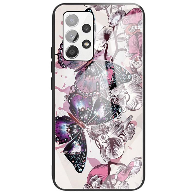 Tok Samsung Galaxy A33 5G Butterflies Variation Tempered Glass