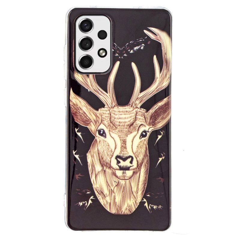 Tok Samsung Galaxy A33 5G Fluoreszkáló Majestic Deer