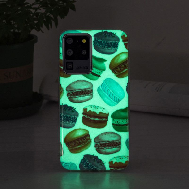 Tok Samsung Galaxy S20 Ultra Fluoreszkáló Macaroons