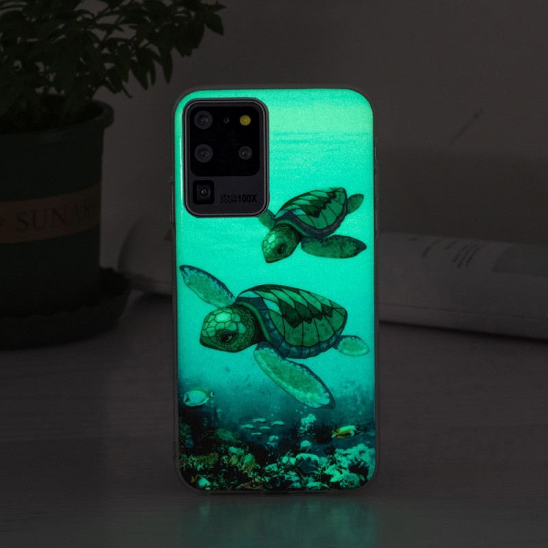 Tok Samsung Galaxy S20 Ultra Fluoreszkáló Teknősök