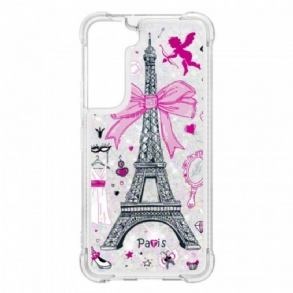 Telefontok Samsung Galaxy S22 5G Az Eiffel-torony Flitterei