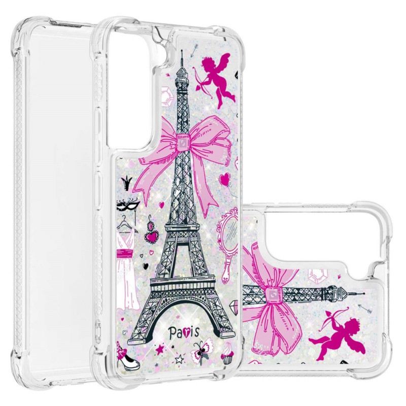 Telefontok Samsung Galaxy S22 5G Az Eiffel-torony Flitterei