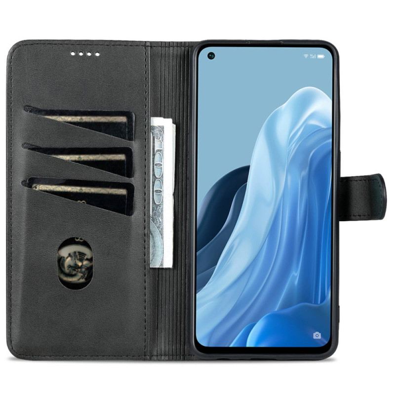 Fliptok / Bőrtok Oppo Reno 8 Lite Azns Bőrformázó