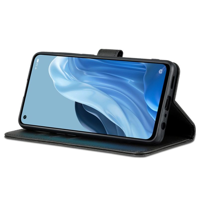 Fliptok / Bőrtok Oppo Reno 8 Lite Azns Bőrformázó