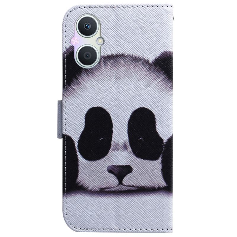 Fliptok / Bőrtok Oppo Reno 8 Lite Panda