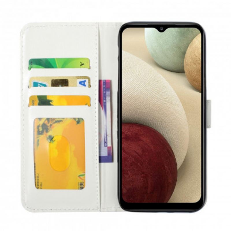 Fliptok / Bőrtok Samsung Galaxy A22 Elegáns Csipke