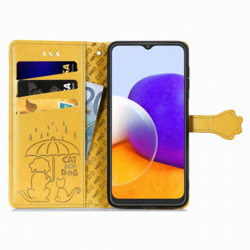 Fliptok Samsung Galaxy A22 Animált Állatok