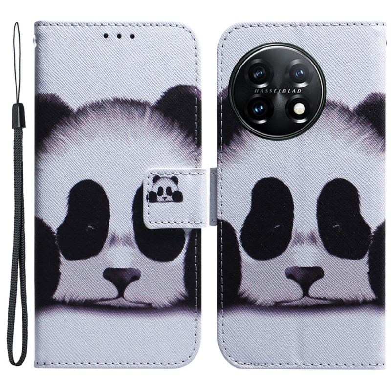 Fliptok / Bőrtok OnePlus 11 5G Panda