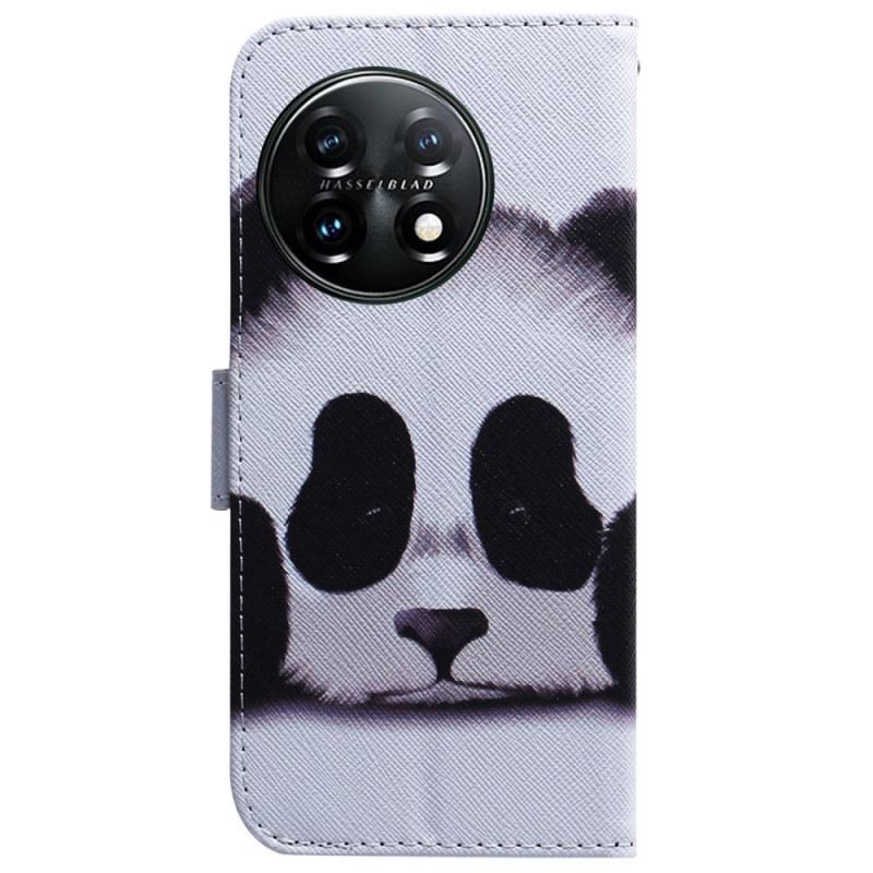 Fliptok / Bőrtok OnePlus 11 5G Panda