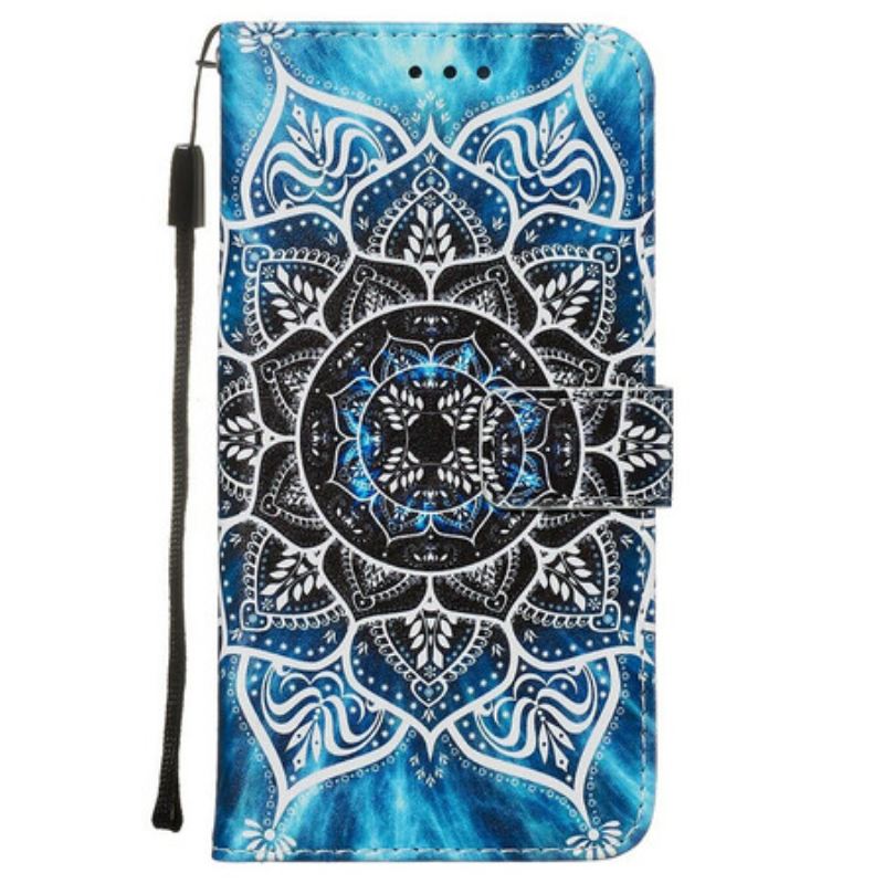 Fliptok / Bőrtok Samsung Galaxy A71 Mandala Az Égen