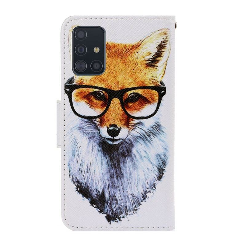 Fliptok / Bőrtok Samsung Galaxy A71 szíjjal Brainy Fox Szíjjal