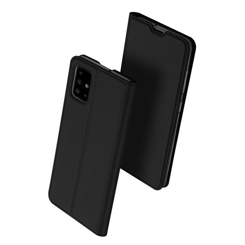 Fliptok Samsung Galaxy A71 Bőrtok Skin Pro Dux Ducis