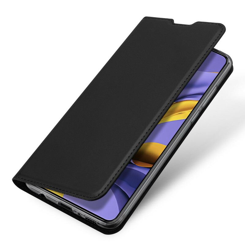 Fliptok Samsung Galaxy A71 Bőrtok Skin Pro Dux Ducis