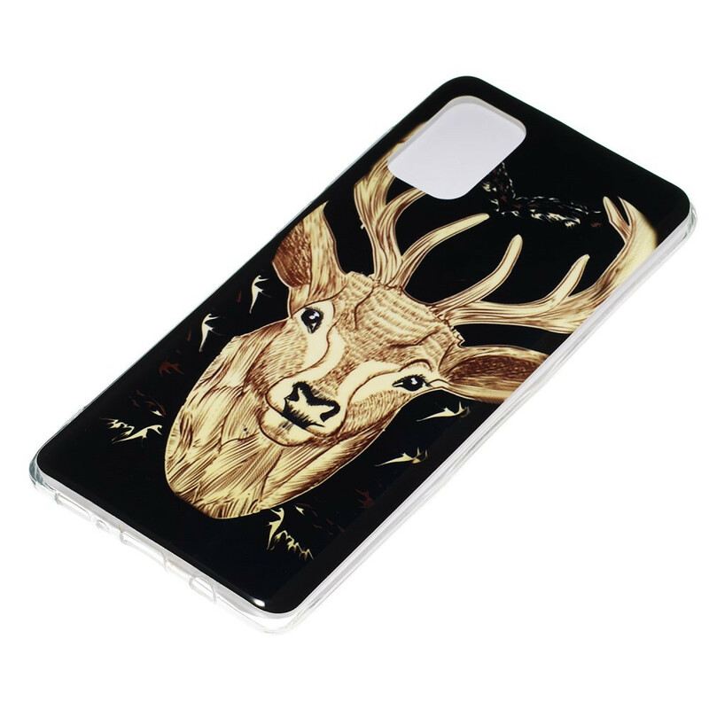 Tok Samsung Galaxy A71 Fluoreszkáló Majestic Deer