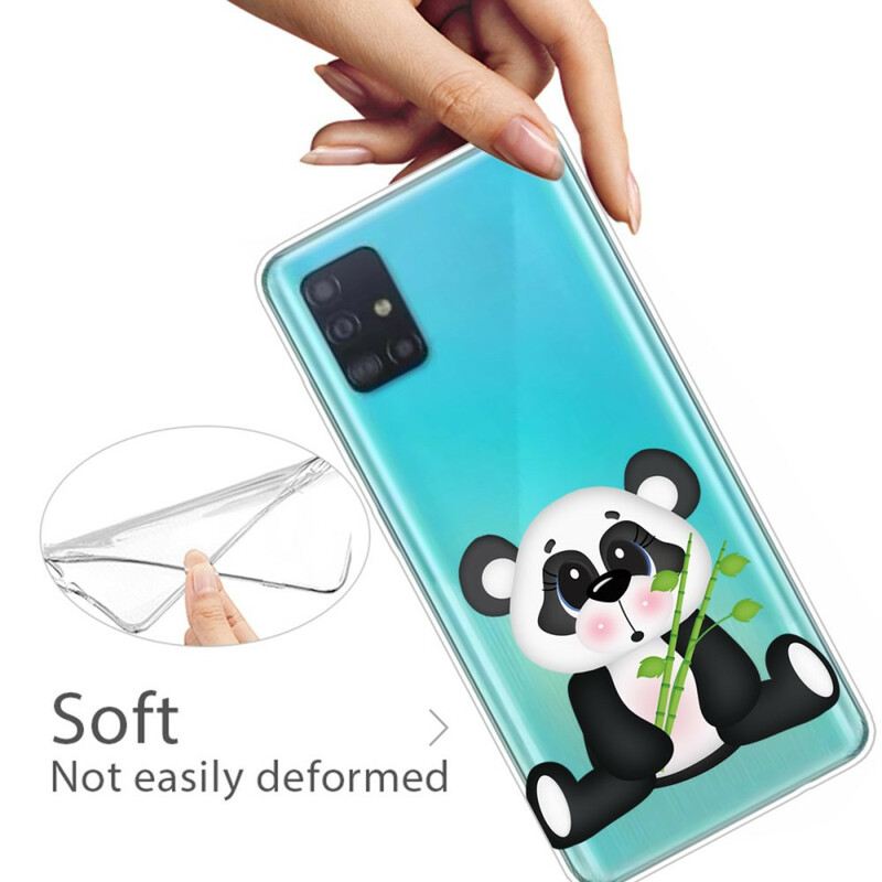 Tok Samsung Galaxy A71 Zökkenőmentes Szomorú Panda