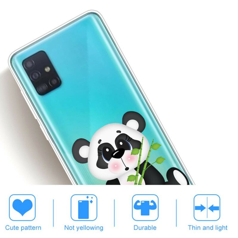 Tok Samsung Galaxy A71 Zökkenőmentes Szomorú Panda