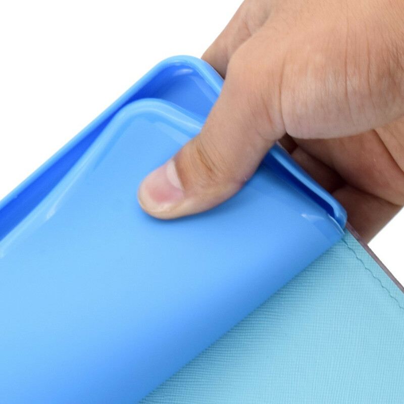 Fliptok / Bőrtok Samsung Galaxy Tab A7 Lite Egyedi Pillangók