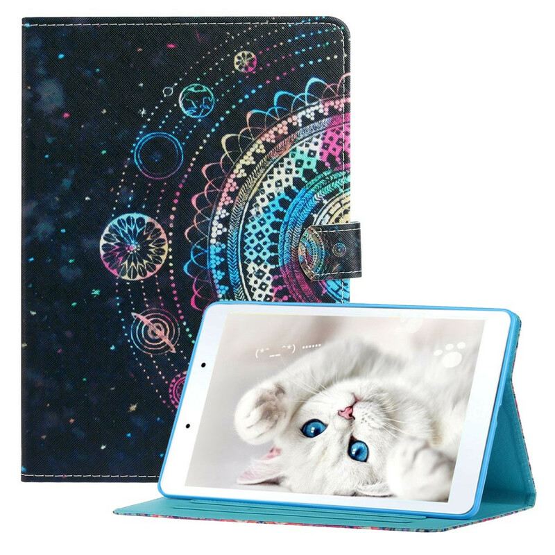 Fliptok / Bőrtok Samsung Galaxy Tab A7 Lite Mandala Art Sorozat