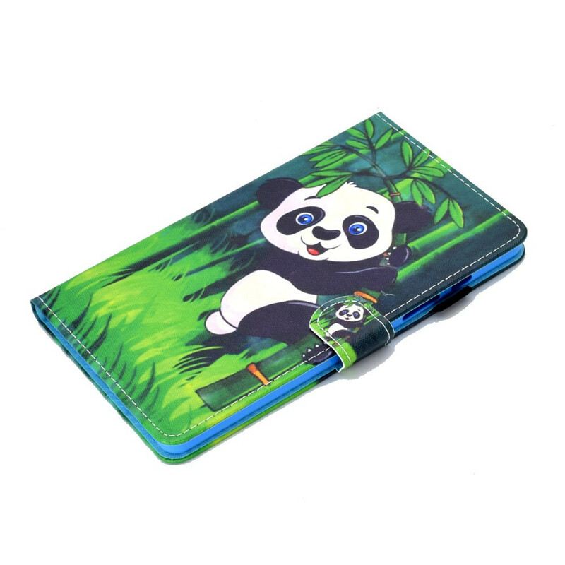 Fliptok / Bőrtok Samsung Galaxy Tab A7 Lite Panda