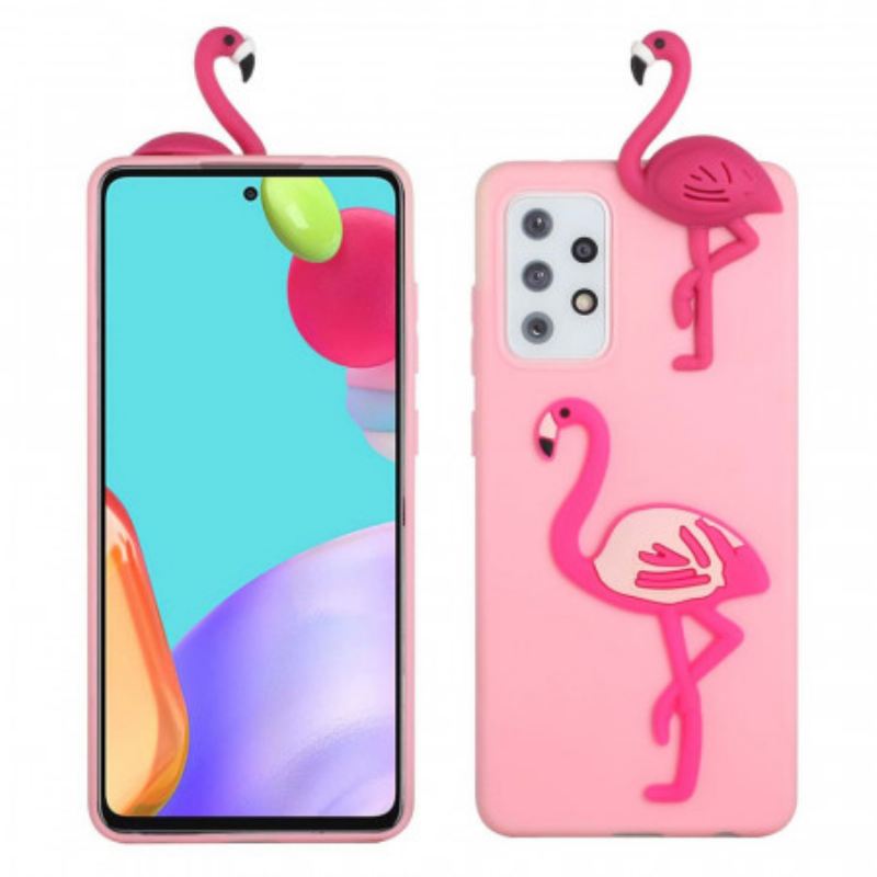 Telefontok Samsung Galaxy A53 5G 3d Flamingo