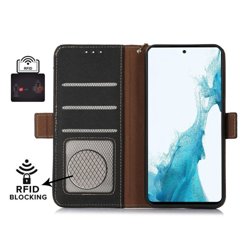 Fliptok Xiaomi 14t Pro Bőr Rfid Blokkolás